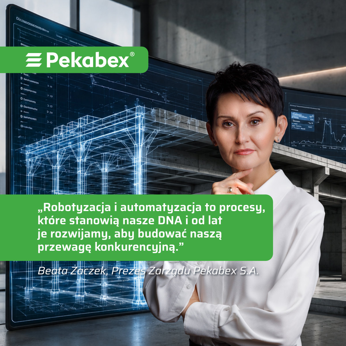 Pekabex in Forbes Poland about digitization and robotization of the future of construction