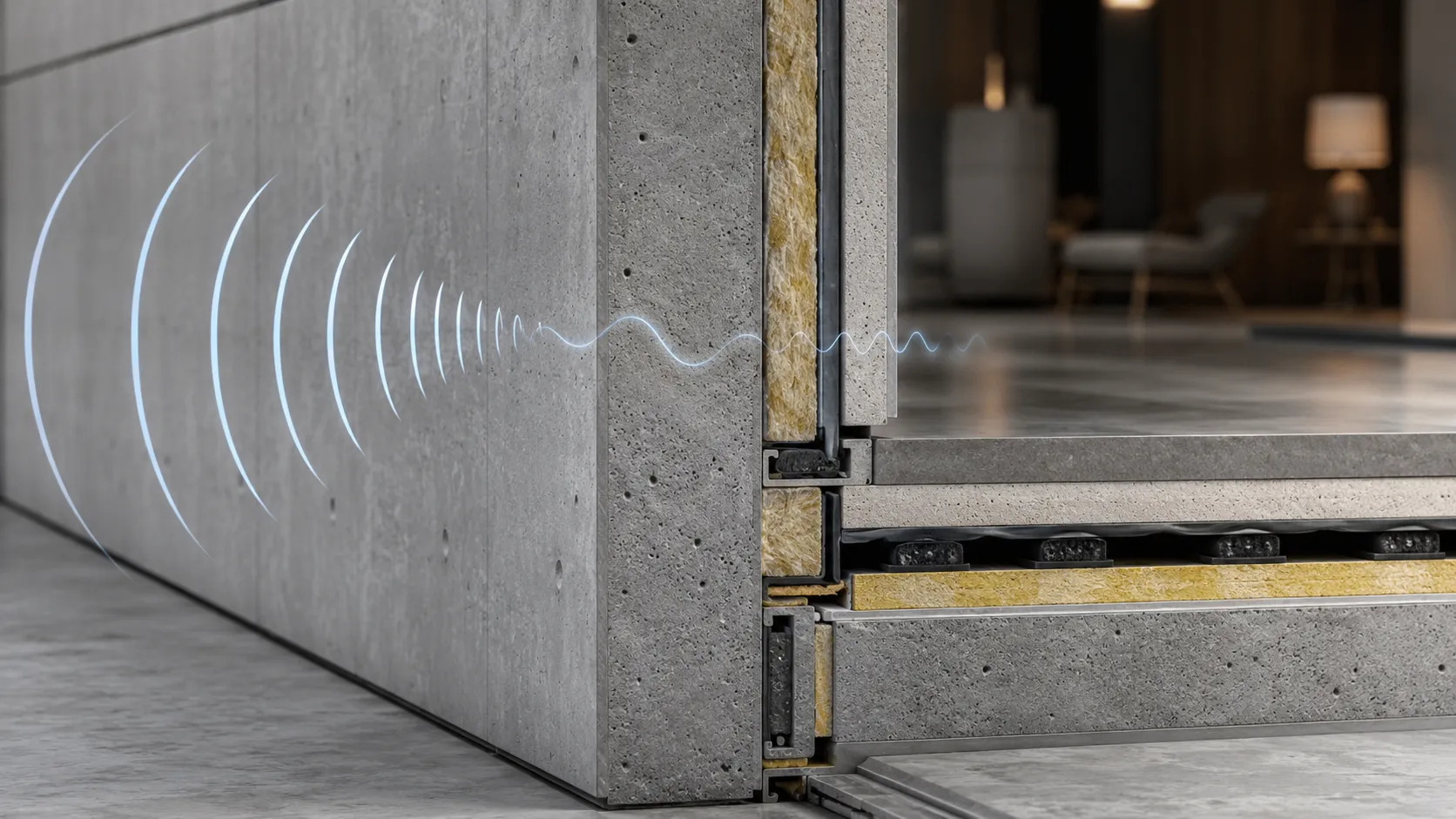 How to improve the acoustics of prefabricated elements?