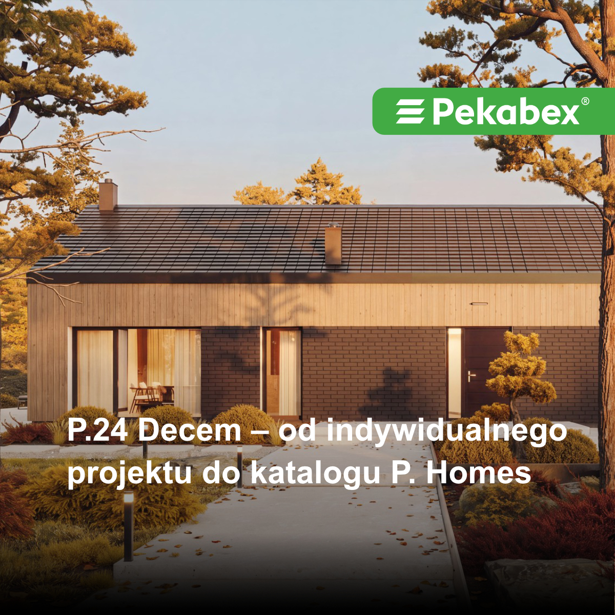 P.24 Decem – from individual design to the P. Homes catalog